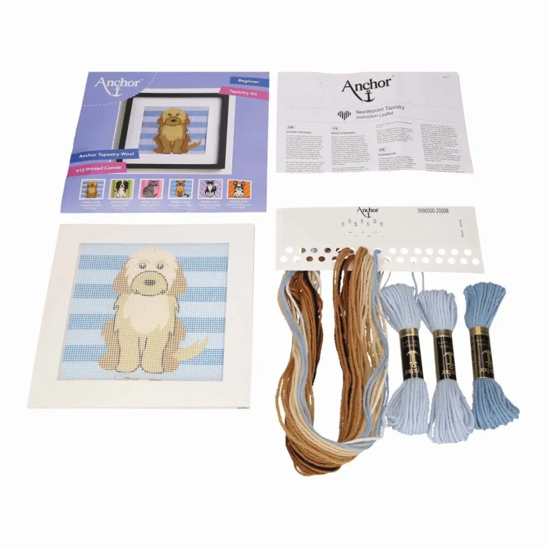 Anchor Borduurpakket Cockapoo Charlie