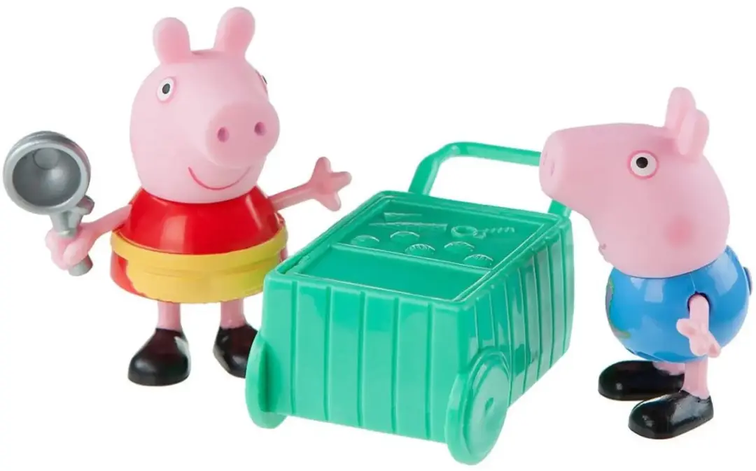 Hasbro Peppa Pig IJsjes Speelfiguren - 2 Stuks