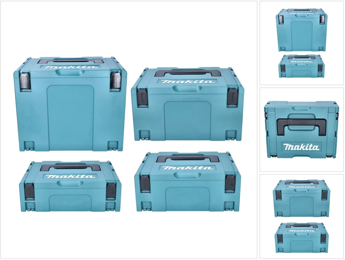 Makita MAKPAC Set 4x Transportkisten