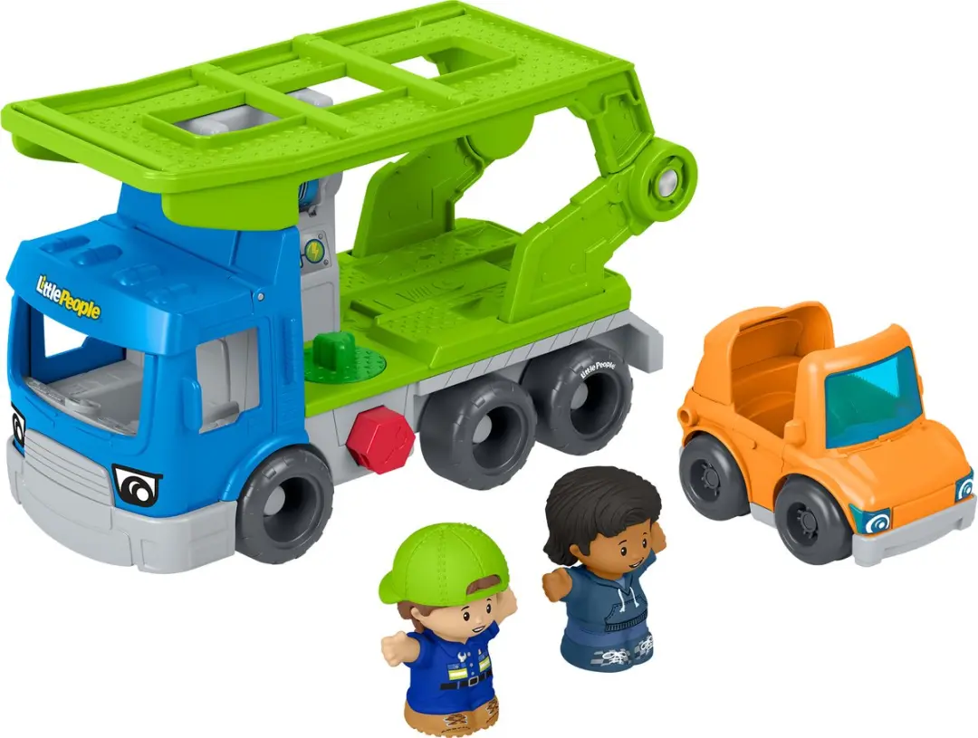 Fisher-Price Little People Laden en Rijden Truck JJY78 - Meerkleurig