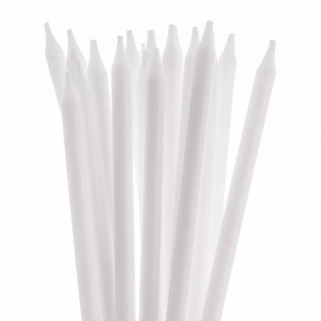 Orion Verjaardagskaarsjes 14,5cm - 12 Stuks met Houders