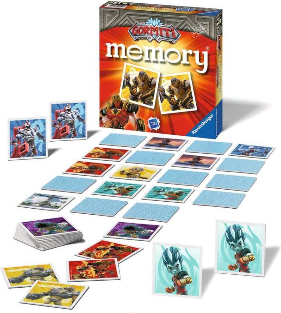 Ravensburger Gormiti Memory Kaartspel