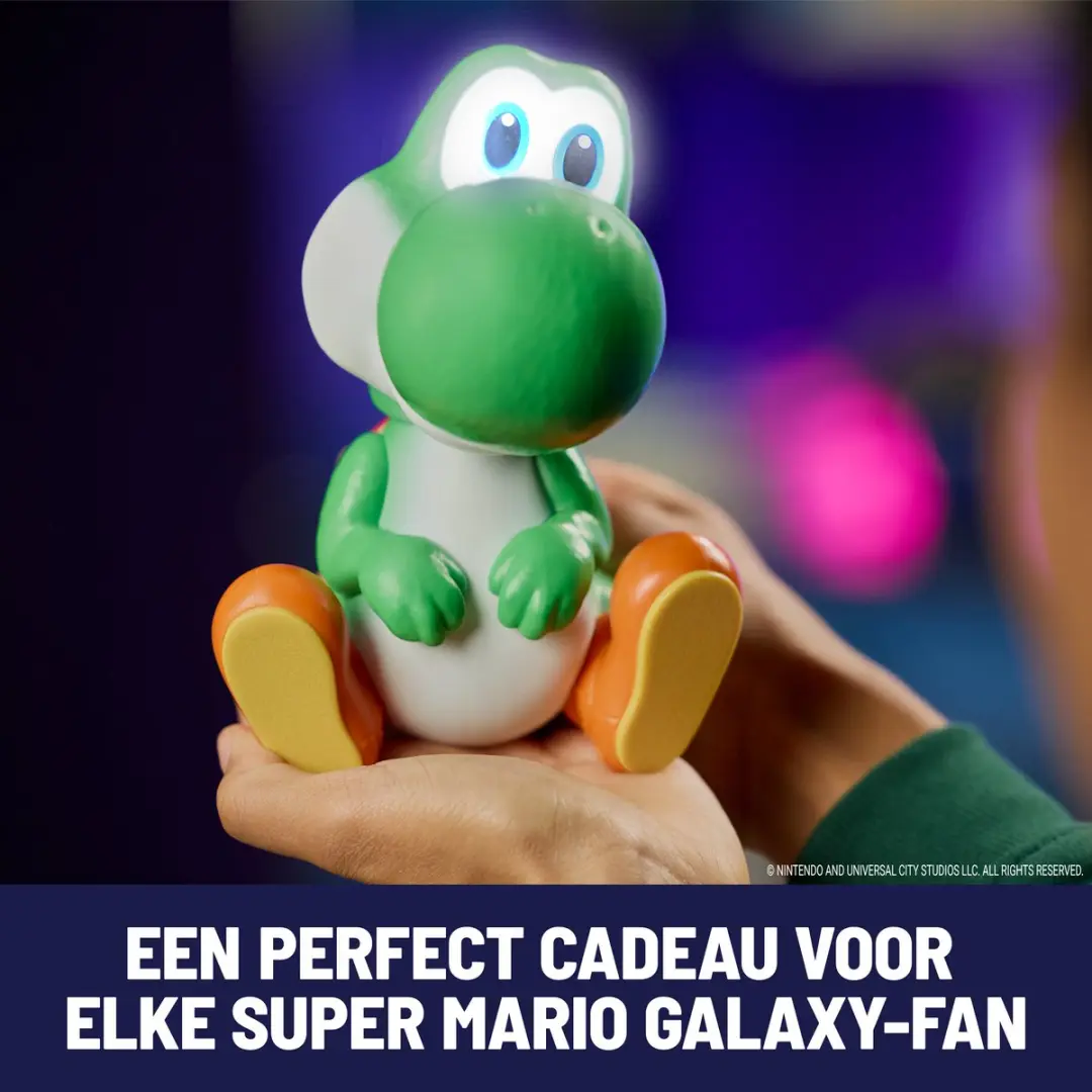 Spin Master Super Mario Galaxy Movie Yoshi Ei - Speelfiguur - 3x AAA - Meerkleurig