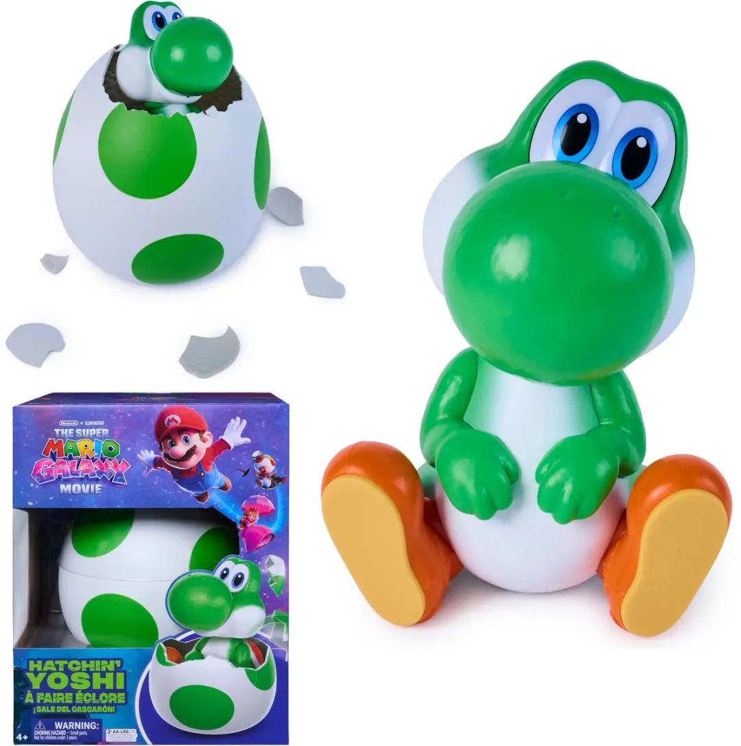 Spin Master Super Mario Galaxy Movie Yoshi Ei