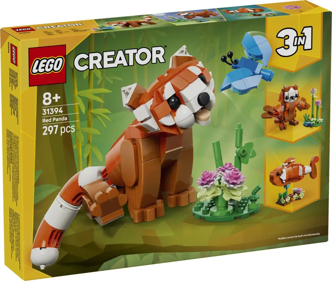 LEGO Creator 31394 Rode Panda - 297 Stukken