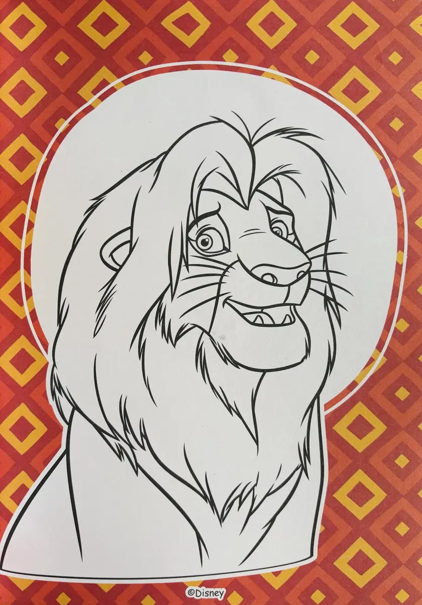 Disney Lion King Kleurboek A4 - 48 Pagina's