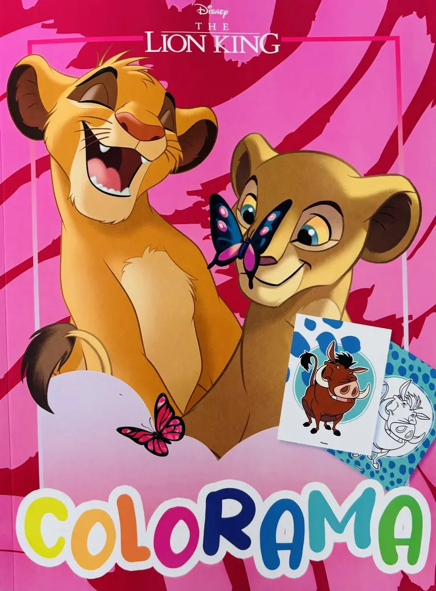 Disney Lion King Kleurboek A4