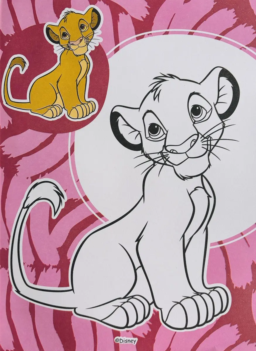 Disney Lion King Kleurboek A4 - 48 Pagina's