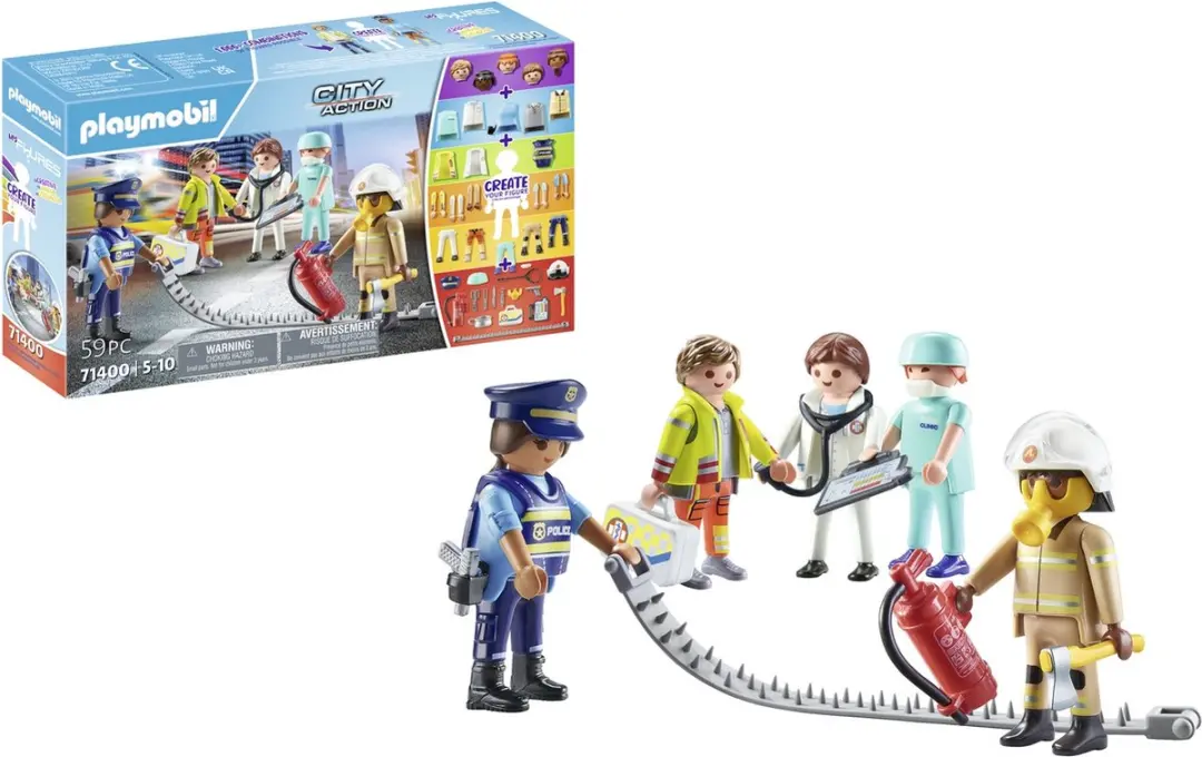 Playmobil My Figures Reddingsmissie 71400 - Multicolor