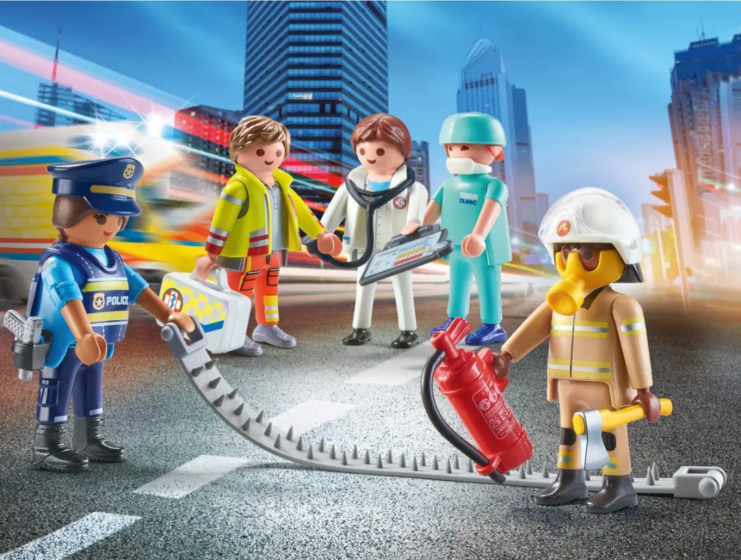 Playmobil My Figures Reddingsmissie 71400 - Multicolor