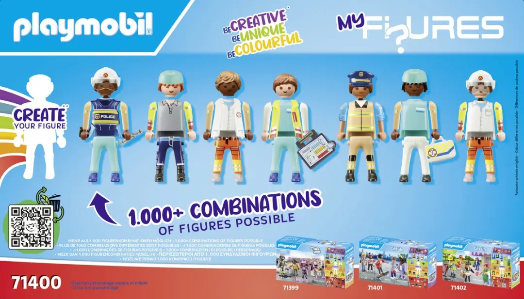 Playmobil My Figures Reddingsmissie 71400 - Multicolor