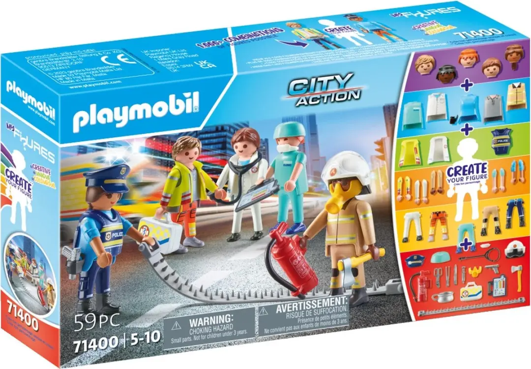 Playmobil My Figures Reddingsmissie 71400