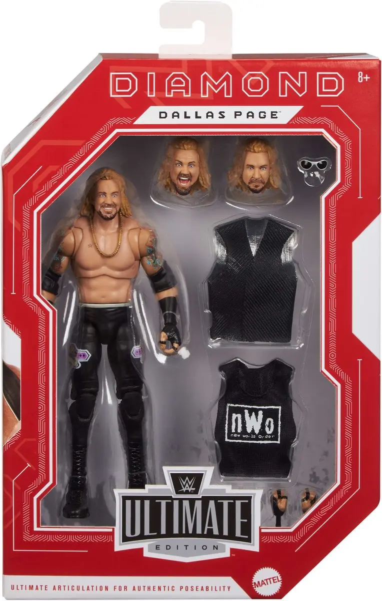 Mattel WWE Ultimate Edition Diamond Dallas Page Action Figure JHX52 - 15cm - Meerkleurig