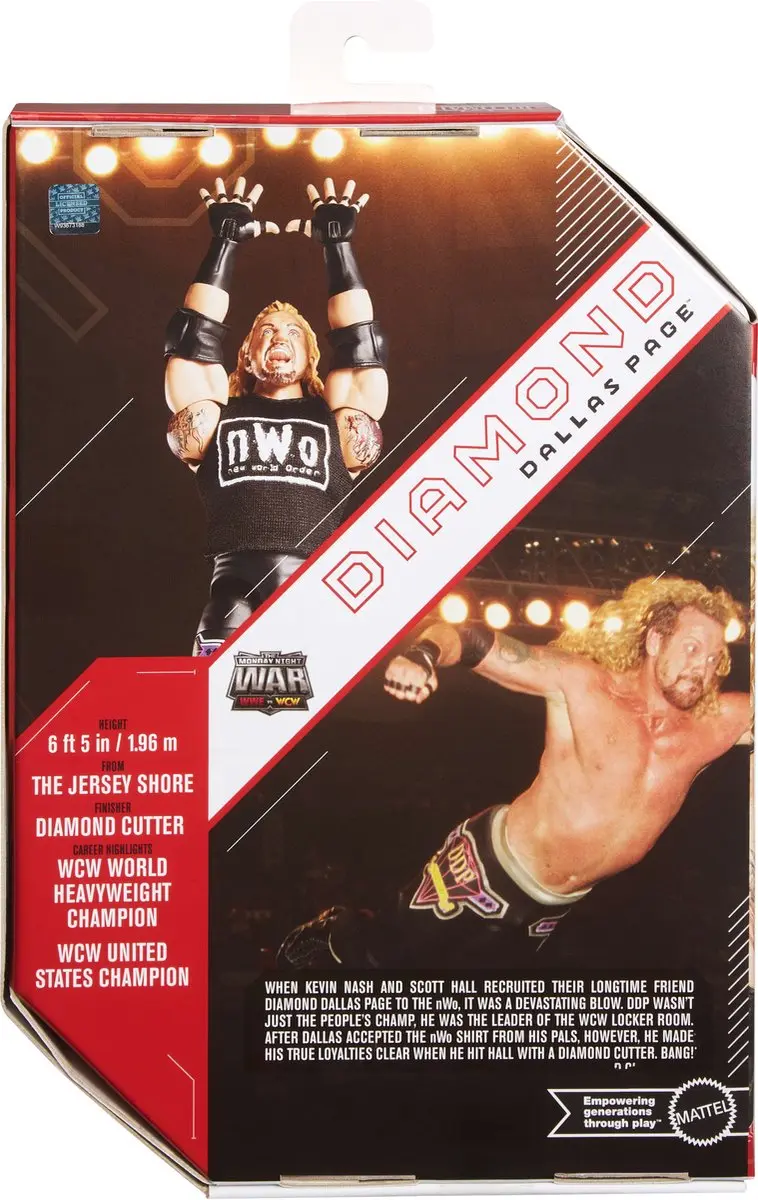 Mattel WWE Ultimate Edition Diamond Dallas Page Action Figure JHX52 - 15cm - Meerkleurig