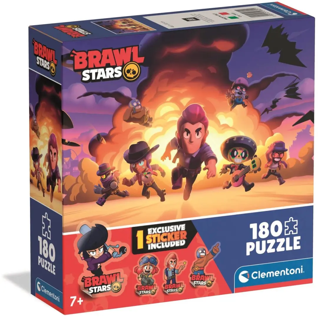 Clementoni Brawl Stars Puzzel 180 Stukjes - 7+ Jaar