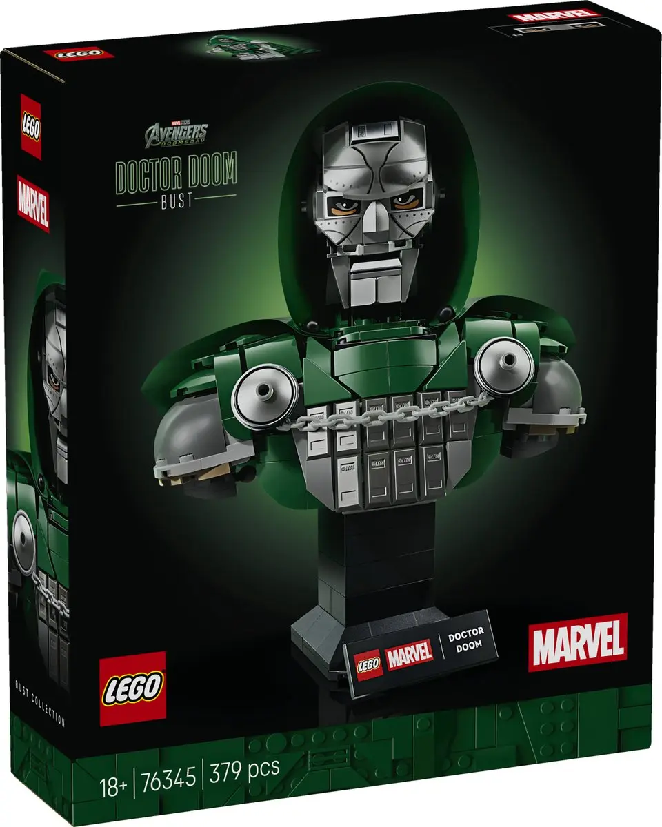 LEGO Marvel Doctor Doom Buste 76345 - 379 Stukken - Meerkleurig - afbeelding 6 van 6