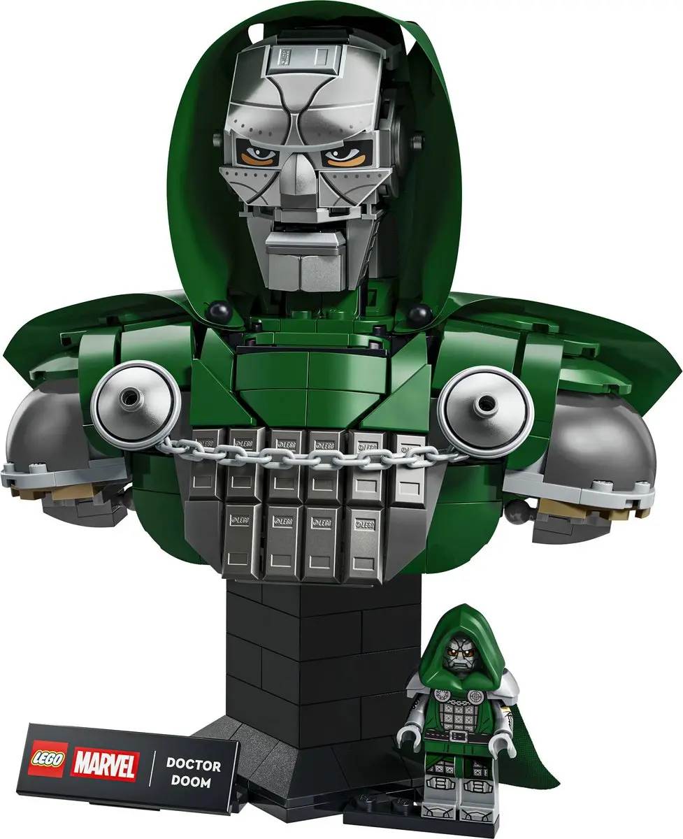 LEGO Marvel Doctor Doom Buste 76345 - 379 Stukken - Meerkleurig