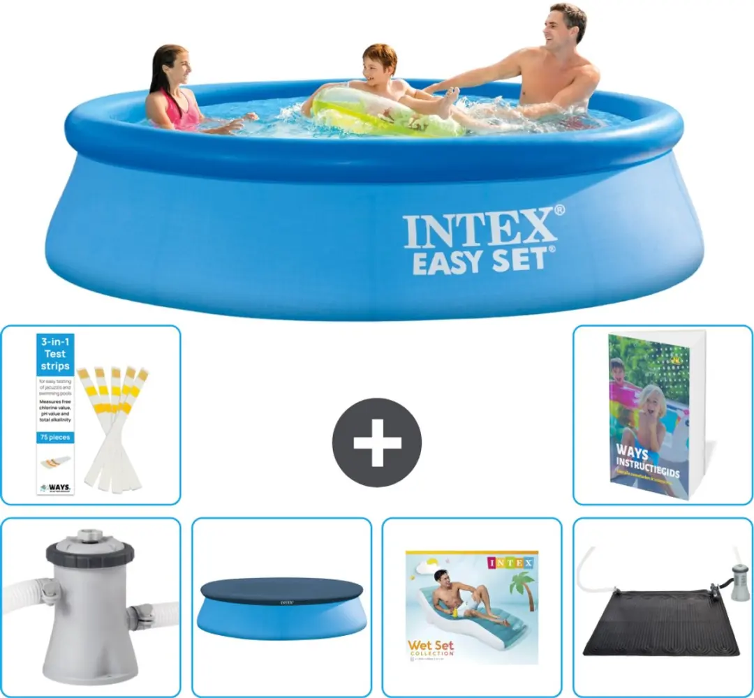 Intex Easy Set Zwembad 305cm Blauw