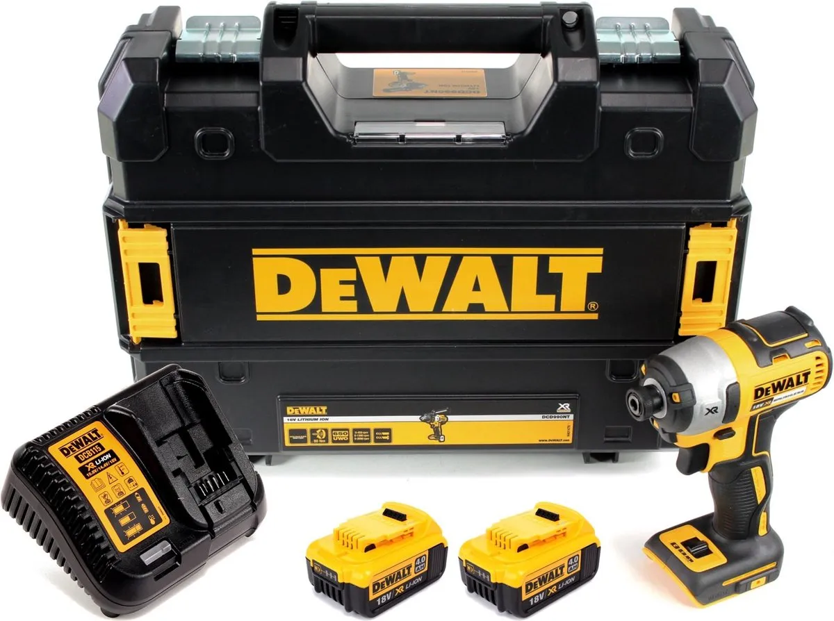 DeWalt DCF 887 M2T Slagmoersleutel 18V 205Nm - 2x 4,0Ah + Oplader - afbeelding 4 van 5
