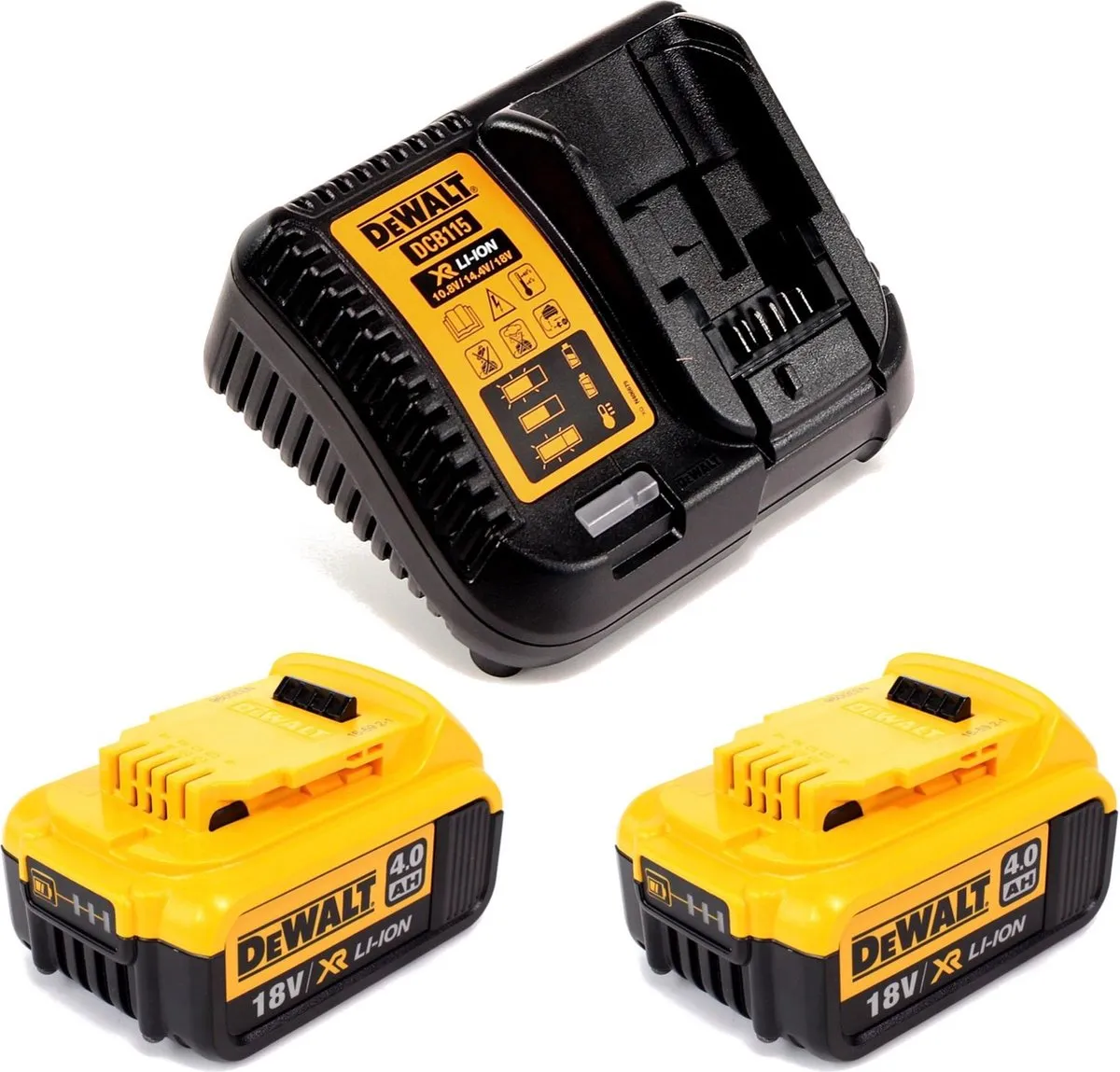 DeWalt DCF 887 M2T Slagmoersleutel 18V 205Nm - 2x 4,0Ah + Oplader - afbeelding 5 van 5
