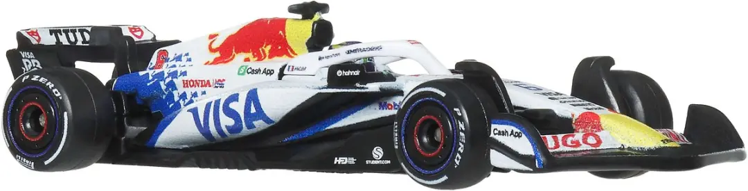 Hot Wheels Racing Bulls Team Isaac Hajjar 2025 Formule 1 Auto JKD91