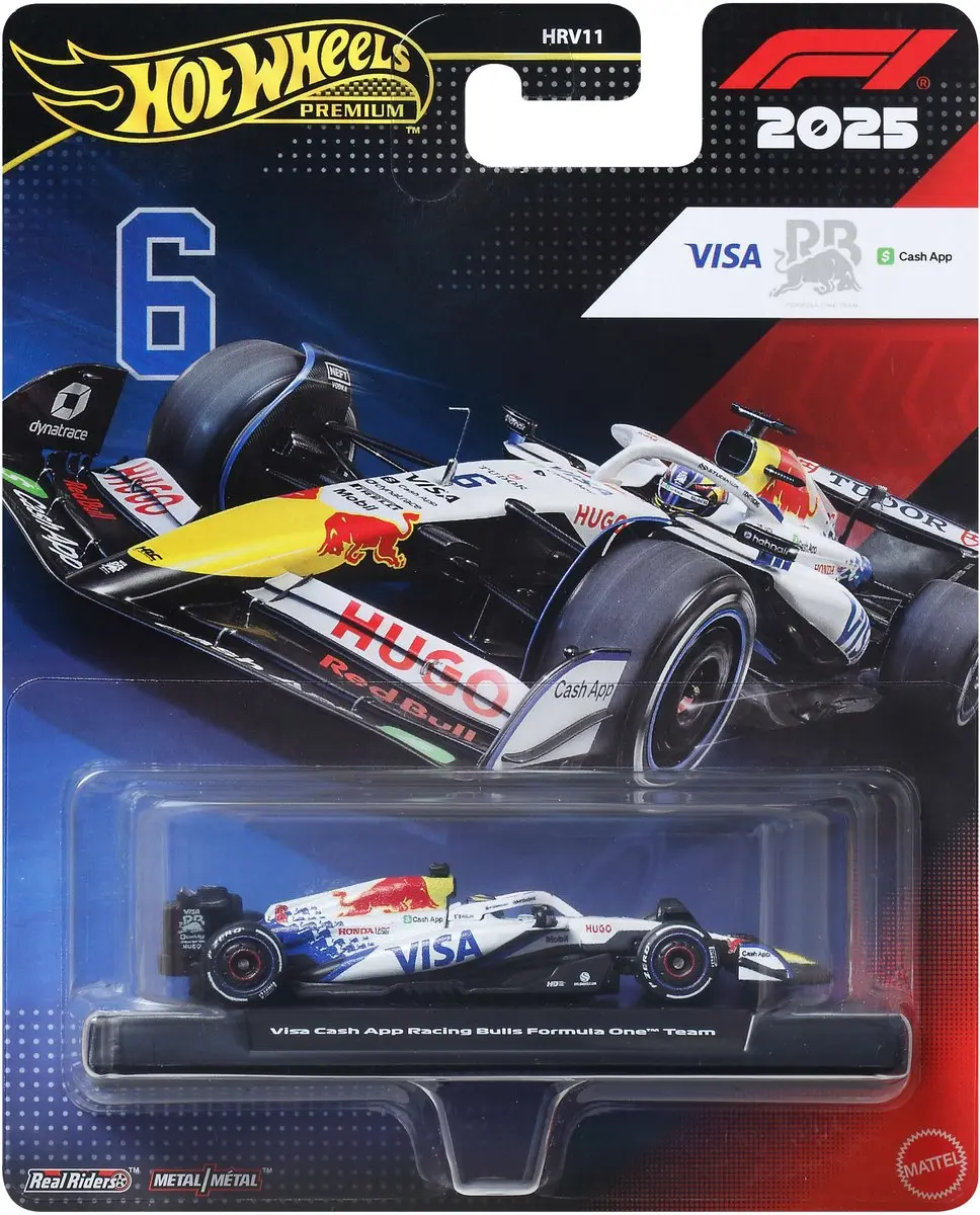 Hot Wheels Racing Bulls Team Isaac Hajjar 2025 Formule 1 Auto JKD91