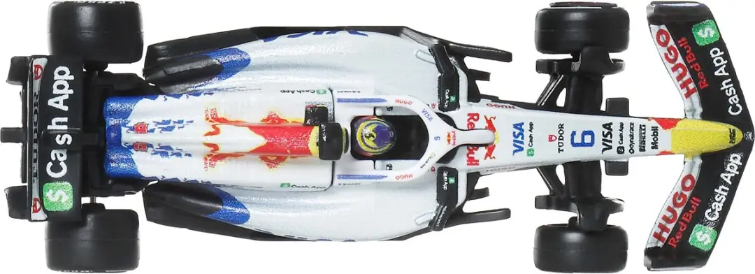 Hot Wheels Racing Bulls Team Isaac Hajjar 2025 Formule 1 Auto JKD91