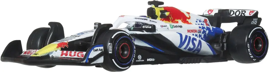 Hot Wheels Racing Bulls Team Isaac Hajjar 2025 Formule 1 Auto JKD91