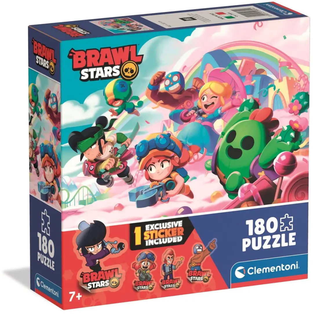 Clementoni Brawl Stars Puzzel 180 Stukjes - 7+