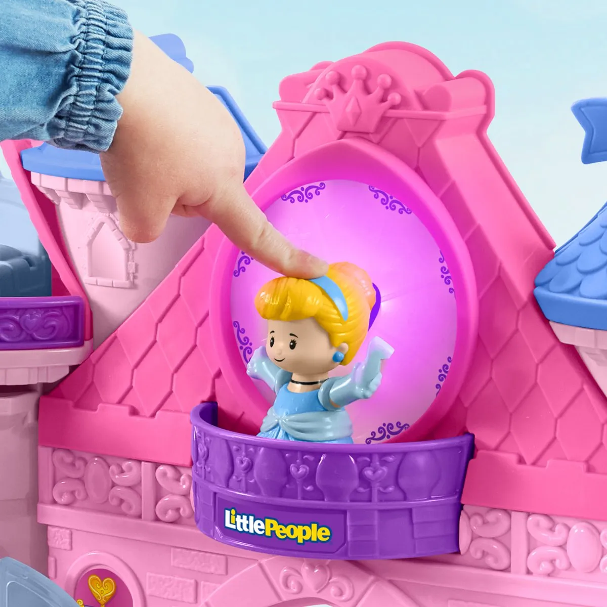 Fisher-Price Little People Disney Prinses Magisch Kasteel HND55 - Speelfigurenset