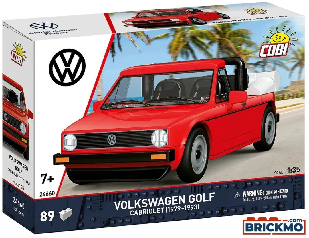 Cobi Volkswagen Golf Cabrio 1979-1994 Bouwpakket