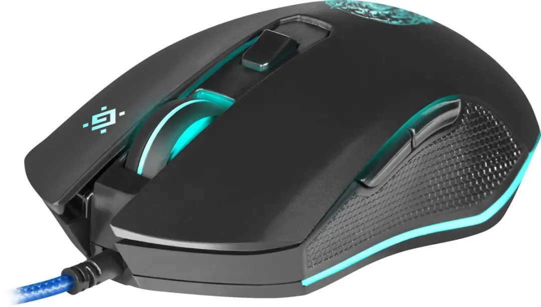 Defender Sleipnir GM-927 Gaming Muis - 12800DPI - 6 Knoppen - Zwart