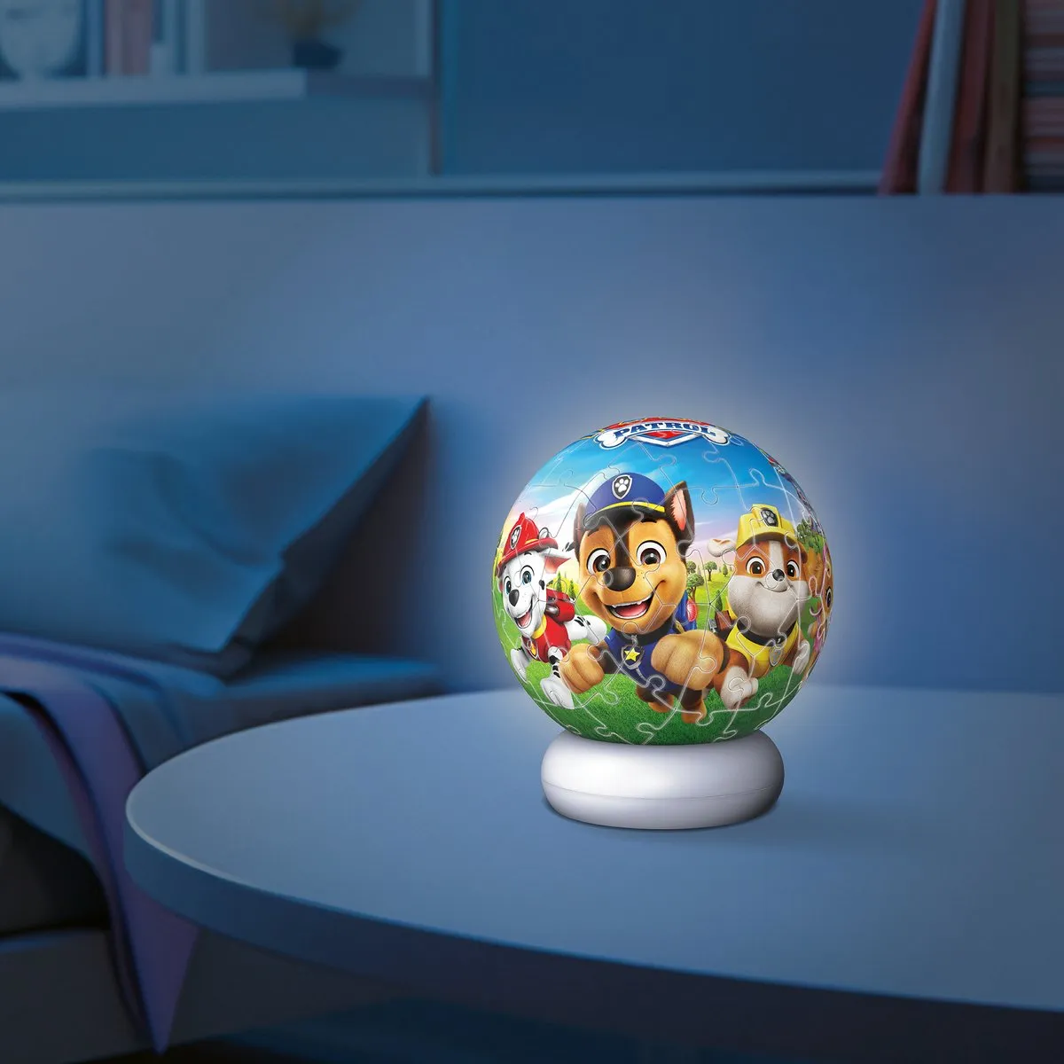 Ravensburger Paw Patrol 3D Puzzle-Ball Nachtlicht - 73 Stukjes