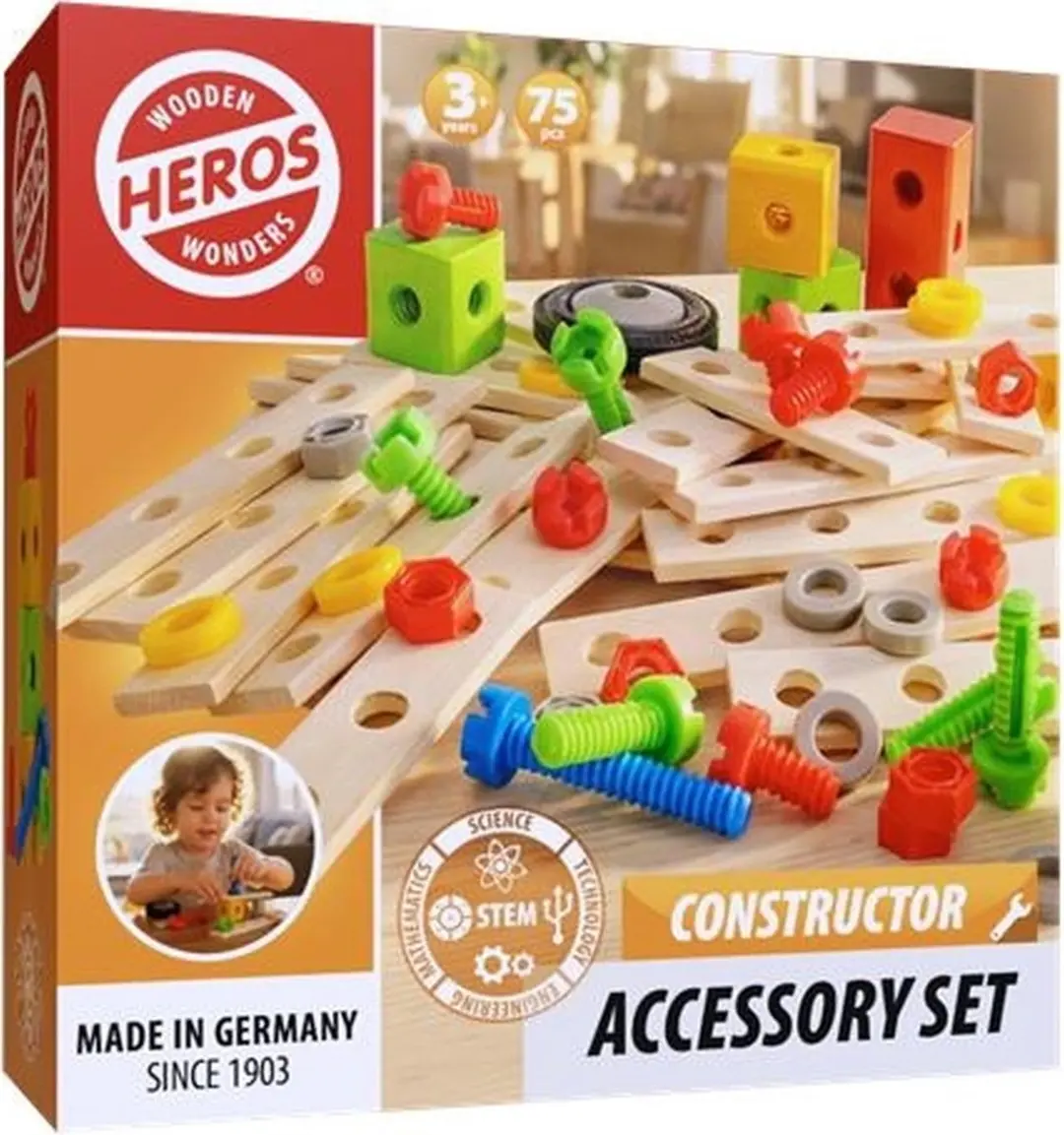 Heros Constructor Uitbreidingsset 75-delig