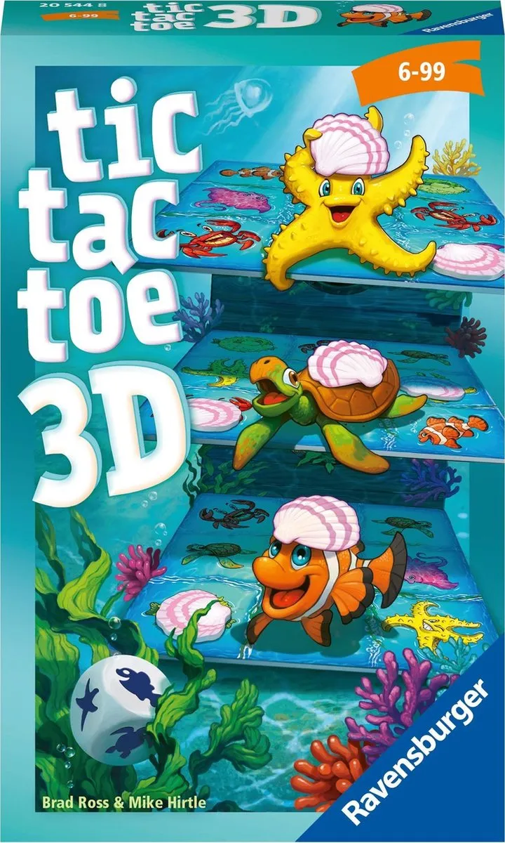 Ravensburger Tic Tac Toe 3D Pocketspel 205448