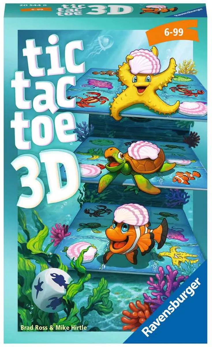 Ravensburger Tic Tac Toe 3D Pocketspel 205448