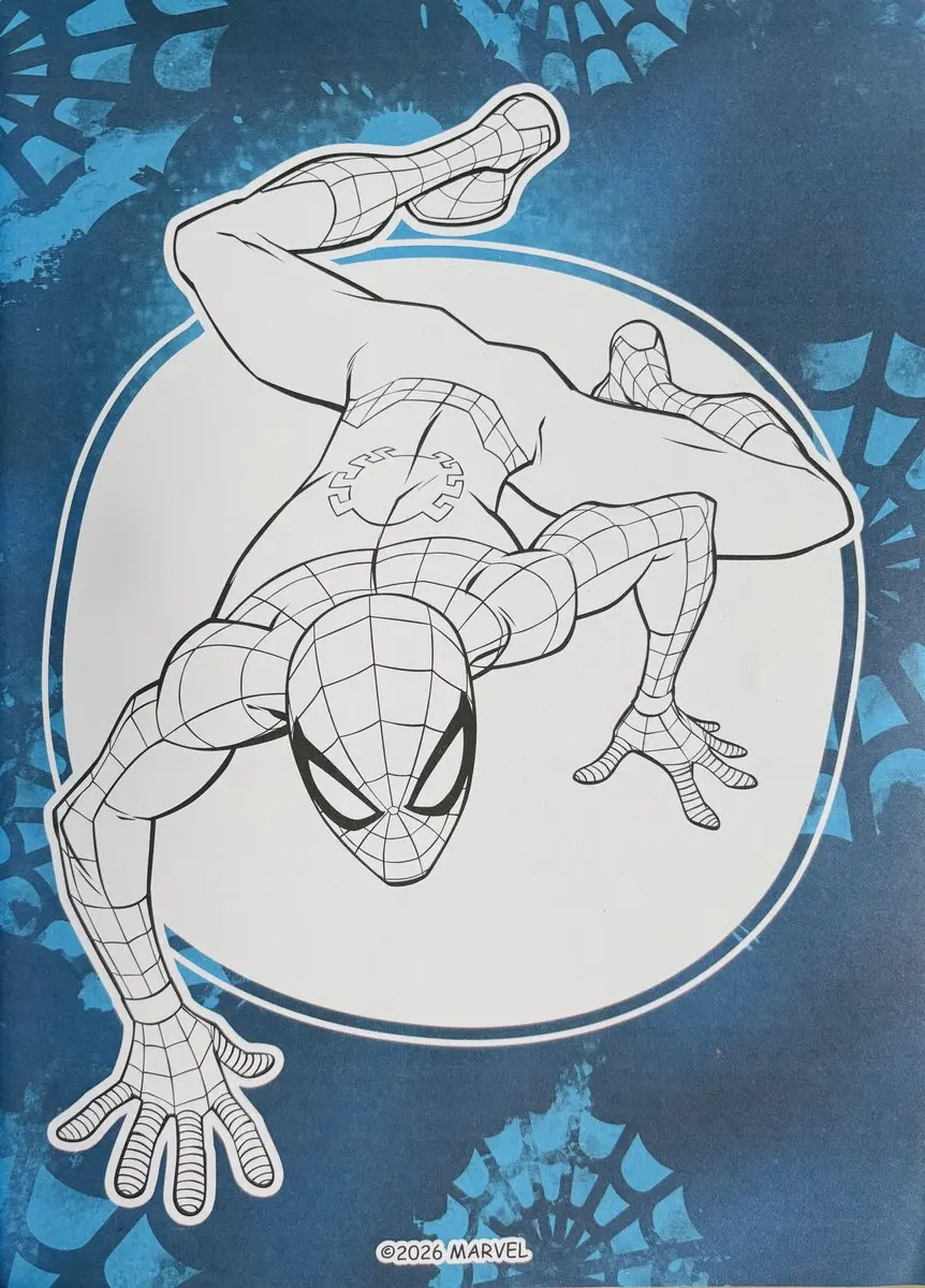Marvel Spider-Man Kleurboek A4 - 48 Pagina's