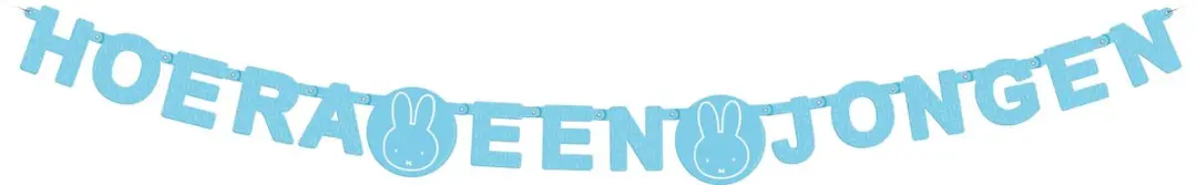 Nijntje Letterslinger - Blauw