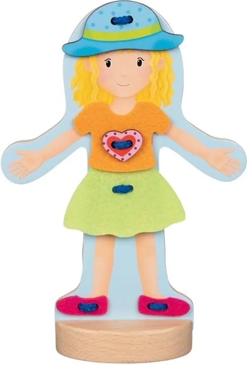 Goki Aankleedpop Meisje 58724