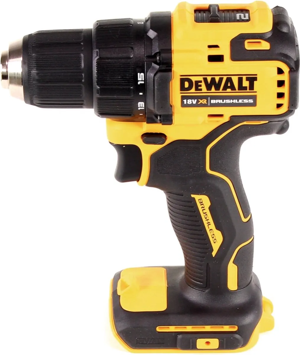 DeWalt DCD708M1T Accuboormachine 18V Brushless - 2 Snelheden - 4,0Ah - TSTAK Box - afbeelding 2 van 5