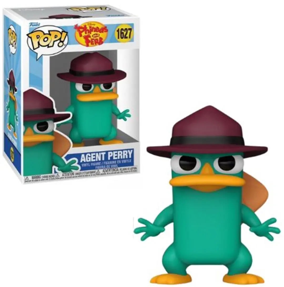 Funko Pop! Disney Phineas & Ferb Agent Perry #1627 - Multicolor
