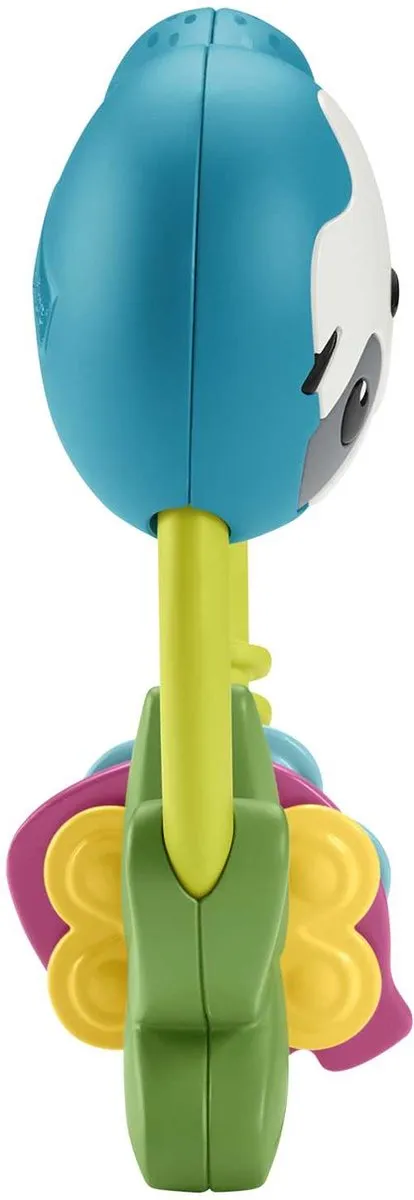 Fisher-Price Luiaard Rammelaar - Blauw/ Groen
