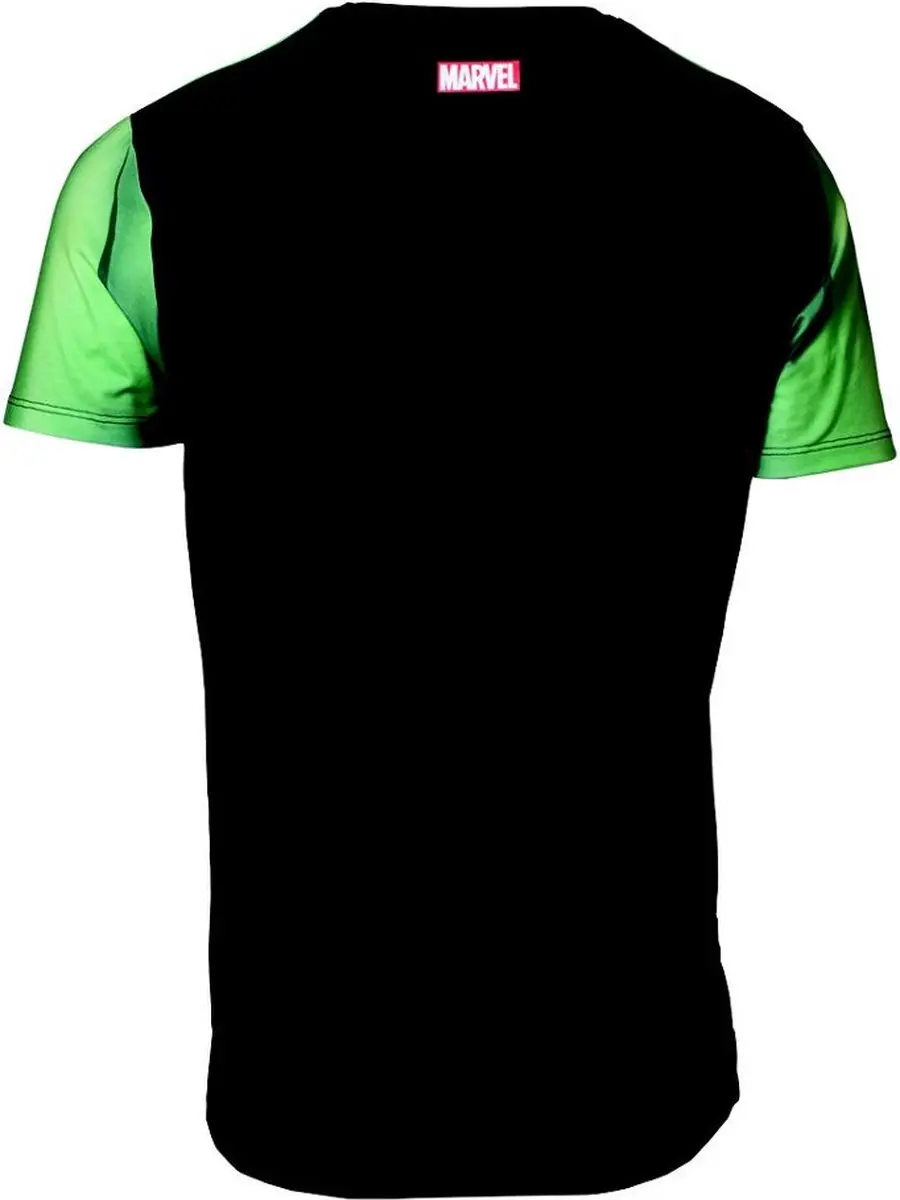 Marvel Hulk Heren T-shirt - XL - Multicolor