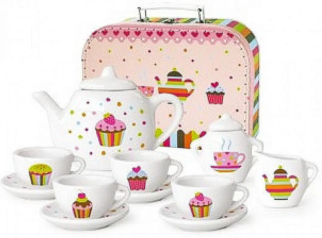Simply for Kids Porseleinen Theeservies Cupcake