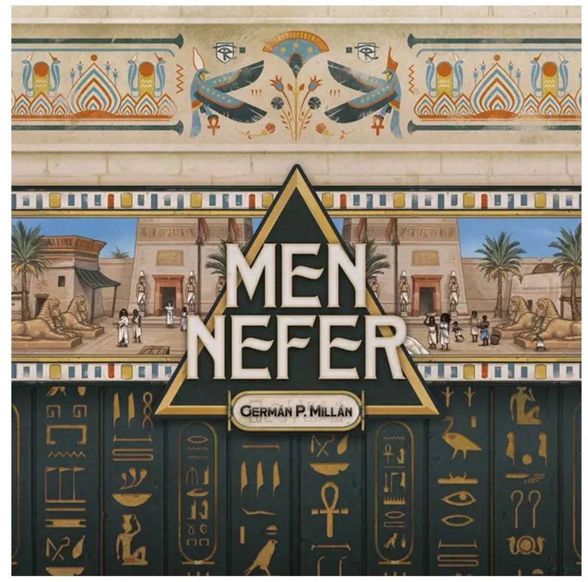 Asmodee Men-Nefer Bordspel - 1-4 Spelers
