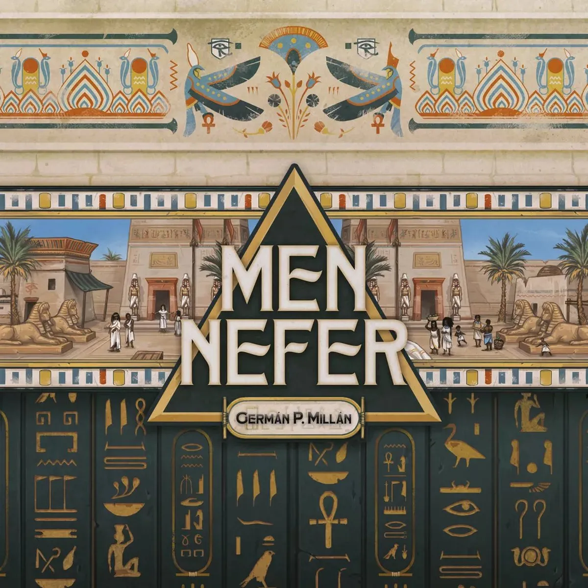 Asmodee Men-Nefer Bordspel - 1-4 Spelers