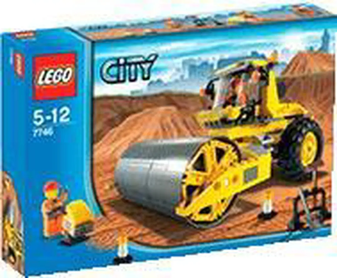 LEGO City Wegenbouw Wals 7746 - 208 Stukken - Geel