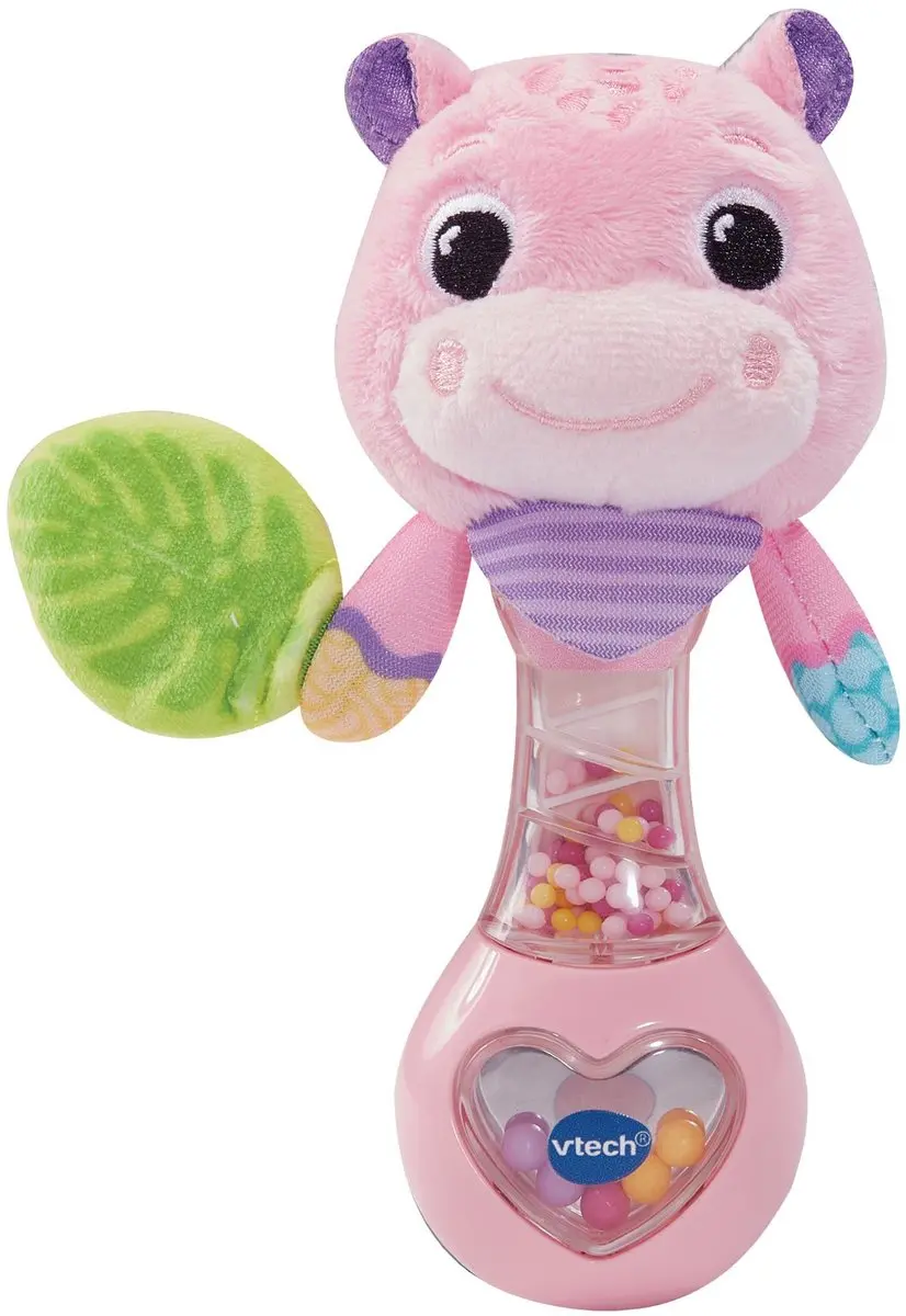 VTech Dierenvriendjes Rammelaar Nijlpaard Roze