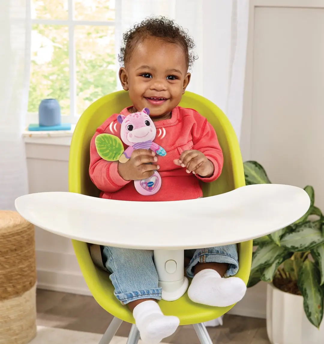VTech Dierenvriendjes Rammelaar Nijlpaard Roze