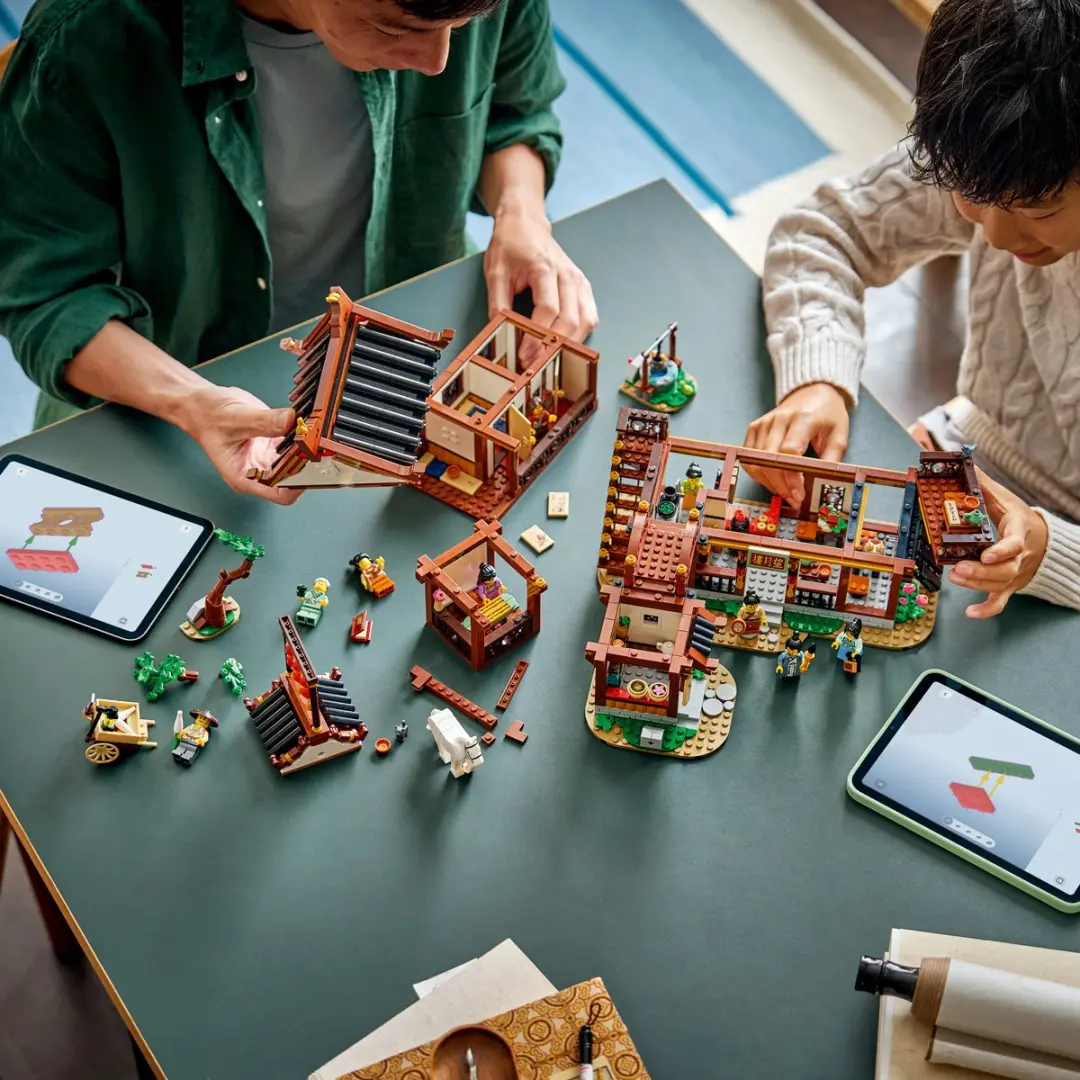 LEGO Chinese Festivals Historische Maanfeest Herberg 80121 - 1530 Stukken - Meerkleurig